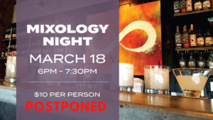 Mixology Night Poster With Dates