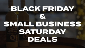 Read more about the article BLACK FRIDAY AND SMALL BUSINESS SATURDAY DEALS