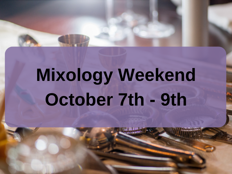 Read more about the article Mixology Weekend