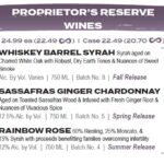 Propriteor's Reserve Wine