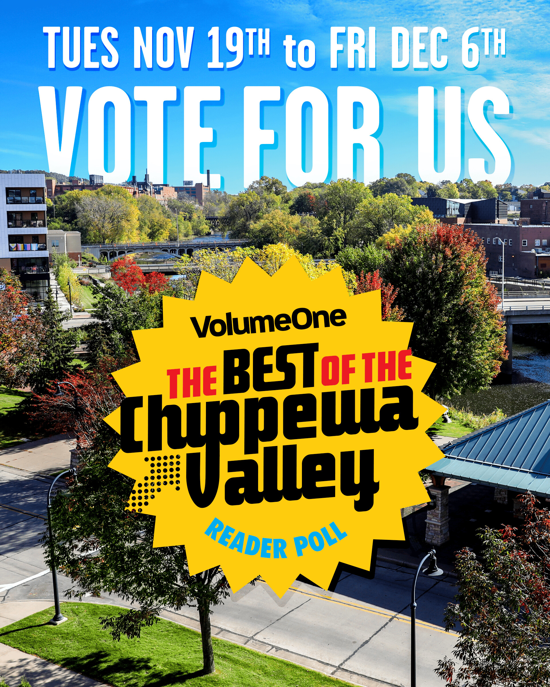 You are currently viewing Vote for us in this years best of the Chippewa Valley reader poll