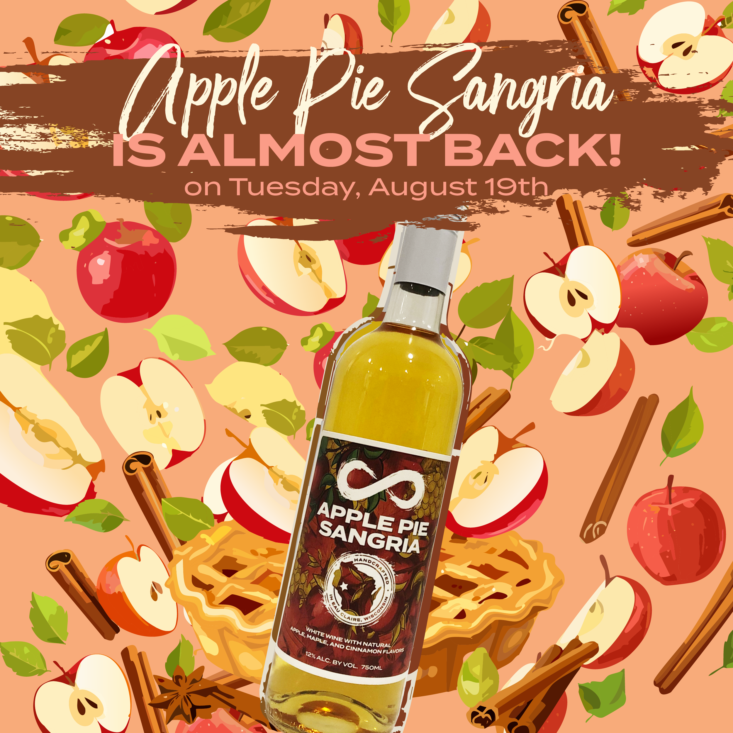 You are currently viewing APPLE PIE SANGRIA IS ALMOST BACK!