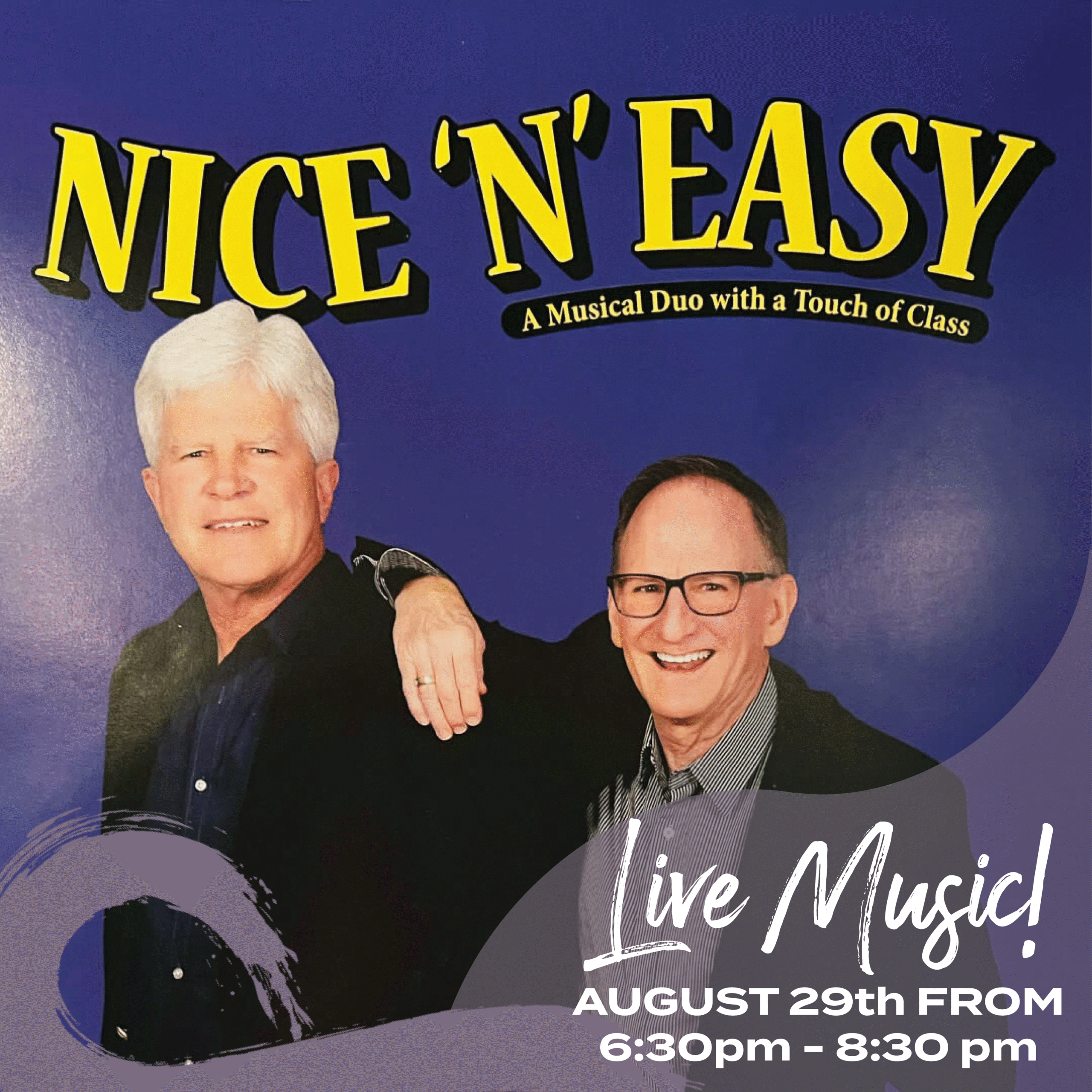 You are currently viewing Live Music | Nice N’ Easy this August 29th