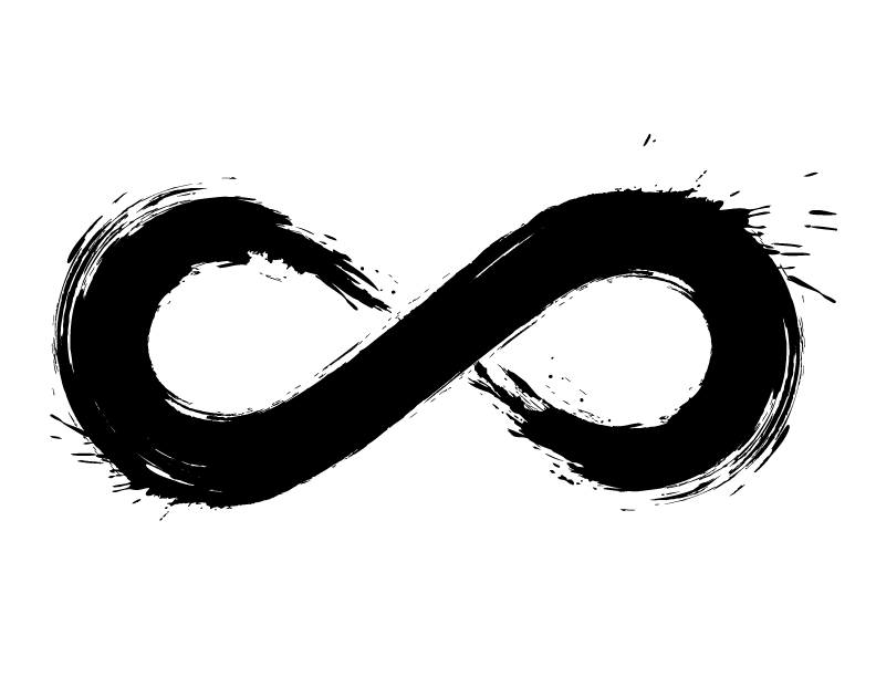 This image has an empty alt attribute; its file name is Black-Infinity-Logo.png