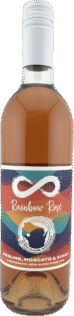 Rainbow Rose Signature Wine Bottle